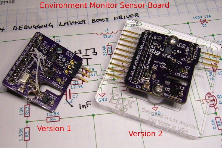 environment monitor sensor board version 2